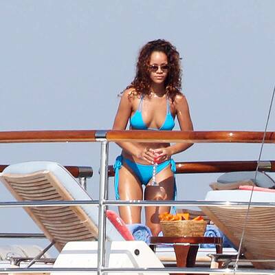 Rihannas Yacht-Urlaub in St. Tropez