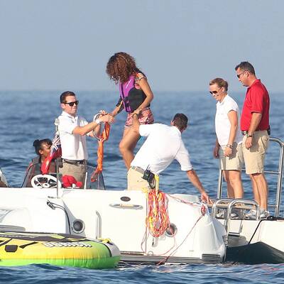 Rihannas Yacht-Urlaub in St. Tropez