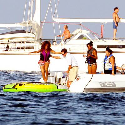 Rihannas Yacht-Urlaub in St. Tropez