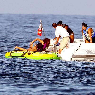Rihannas Yacht-Urlaub in St. Tropez