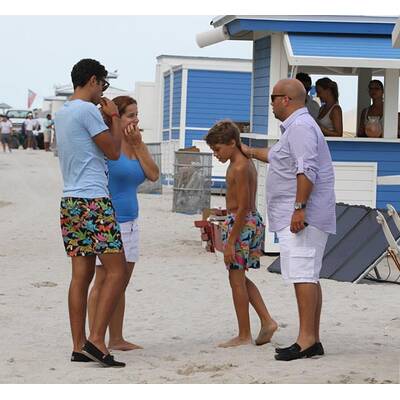 Familie Becker: Strandparty zu Elias' Geburtstag