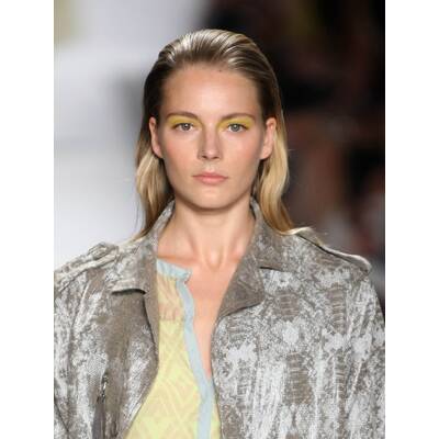 Beauty-Trend: Gelber Lidschatten