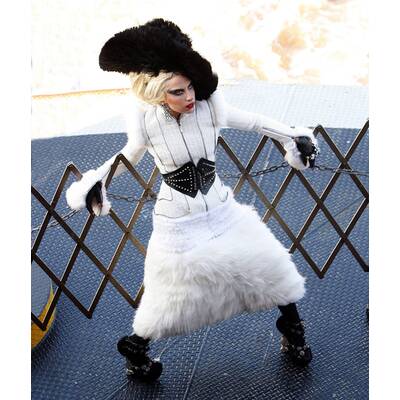Lady Gagas Fotoshooting mit Annie Leibovitz