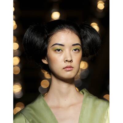 Beauty-Trend: Gelber Lidschatten