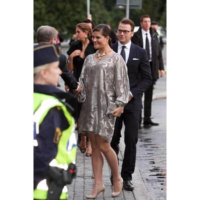 Prinzessin Victoria von Schweden versteckt ihren Babybauch