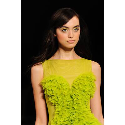 Beauty-Trend: Gelber Lidschatten