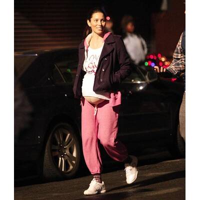 Jessica Biel mit Babybauch