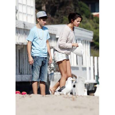 Justin Bieber & Selena Gomez: Romantischer Spaziergang