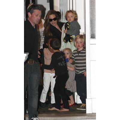 Die Brangelina-Kids zu Besuch bei Gwen Stefani