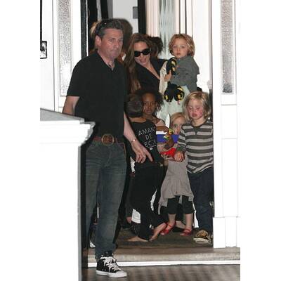 Die Brangelina-Kids zu Besuch bei Gwen Stefani