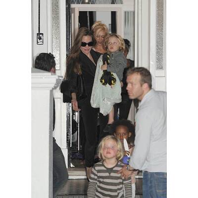 Die Brangelina-Kids zu Besuch bei Gwen Stefani