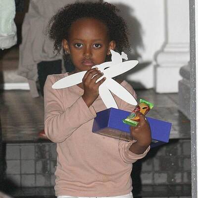 Die Brangelina-Kids zu Besuch bei Gwen Stefani