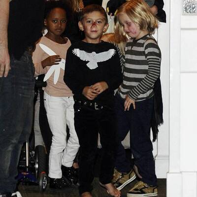 Die Brangelina-Kids zu Besuch bei Gwen Stefani