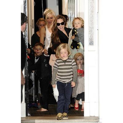 Die Brangelina-Kids zu Besuch bei Gwen Stefani