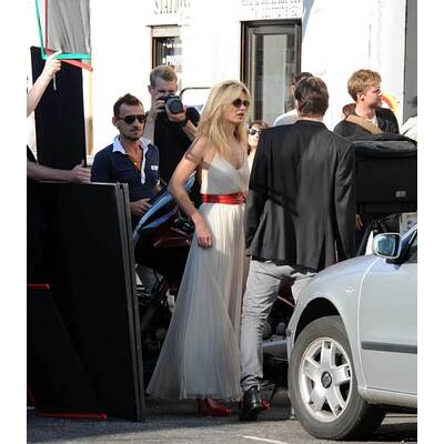 Kate Moss: Shooting mit Mario Testino