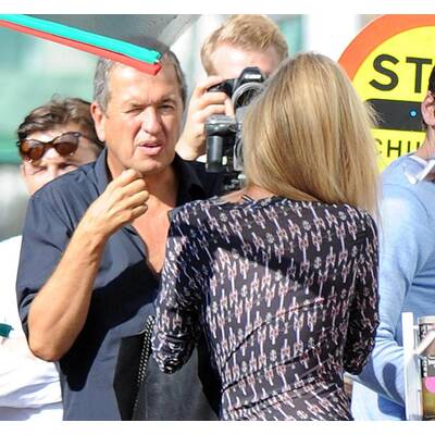 Kate Moss: Shooting mit Mario Testino