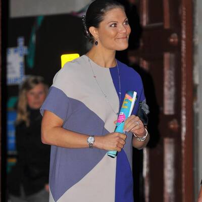 Prinzessin Victoria von Schweden versteckt ihren Babybauch