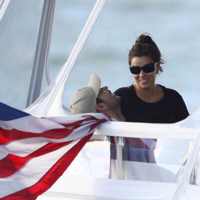 Flirtalarn: Eva Longoria und ihr Beau Eduardo Cruz