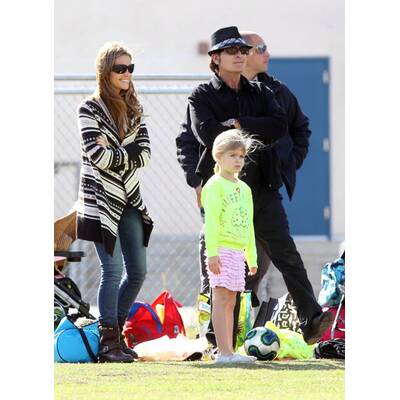 Charlie Sheen und  Denise Richards