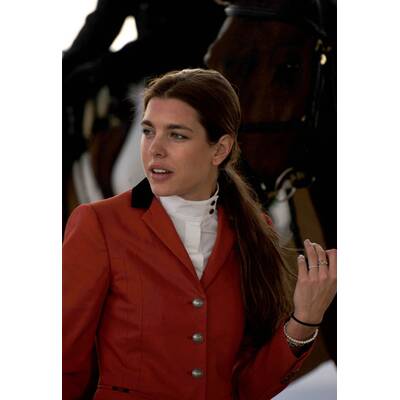 Charlotte Casiraghi und Athina Onassis nahmen an Reit-Turnier teil.