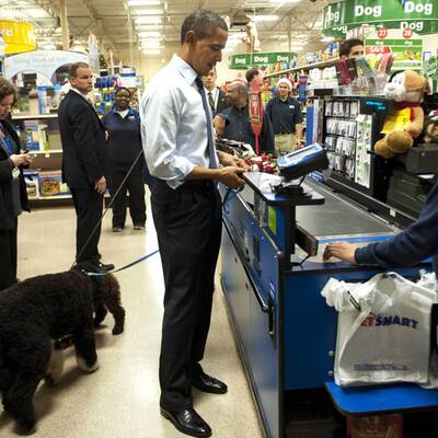Auch Präsidenten brauchen Geschenke...