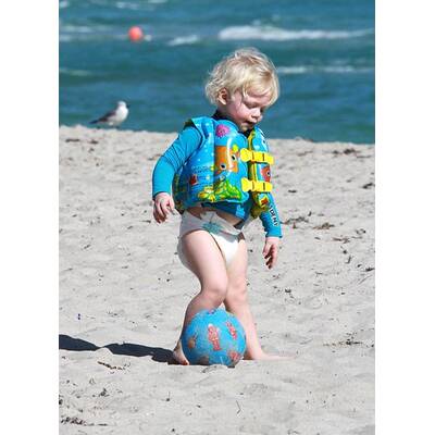 Die Beckers im Familienurlaub