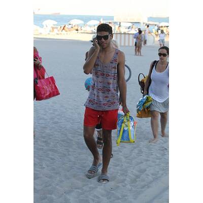 Die Beckers im Familienurlaub