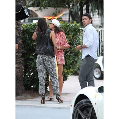 Die Beckers im Familienurlaub