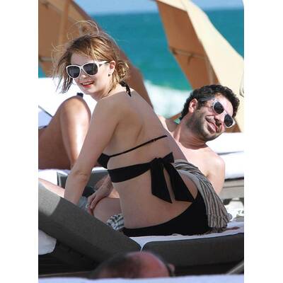 Mischa Barton genießt die Sonne Miamis