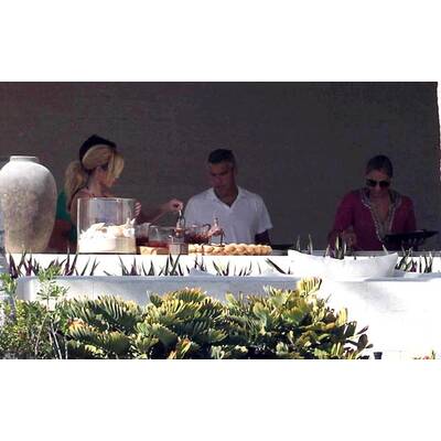 George Clooney & Stacy Keibler: Urlaub mit Cindy Crawford