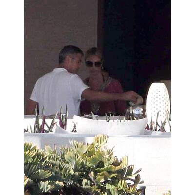 George Clooney & Stacy Keibler: Urlaub mit Cindy Crawford