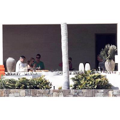 George Clooney & Stacy Keibler: Urlaub mit Cindy Crawford