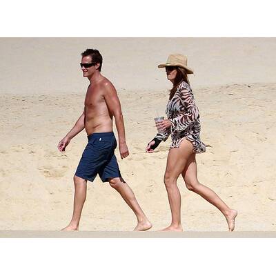 George Clooney & Stacy Keibler: Urlaub mit Cindy Crawford