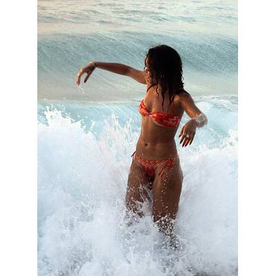 Rihanna: Wilder Badespaß mit ihrem Bruder