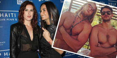 Rumer Willis &  Demi Moore, Jayson Blair & Will Hanigan