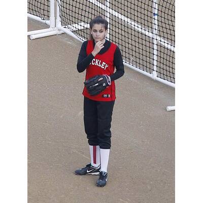 Paris Jackson am Spielfeld