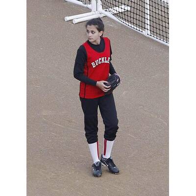 Paris Jackson am Spielfeld