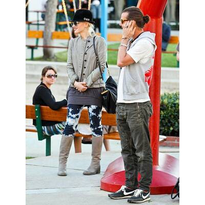 Hollywoods coolste Familie im Park