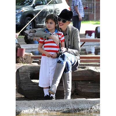 Hollywoods coolste Familie im Park