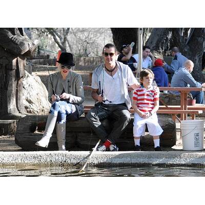 Hollywoods coolste Familie im Park