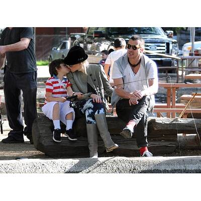 Hollywoods coolste Familie im Park