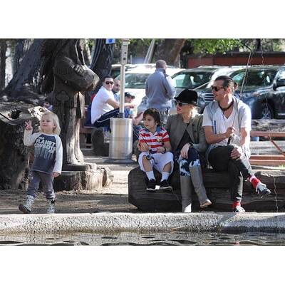 Hollywoods coolste Familie im Park