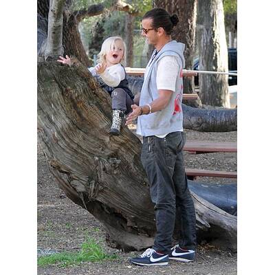 Hollywoods coolste Familie im Park