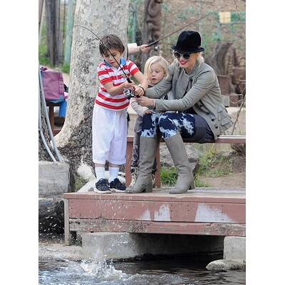 Hollywoods coolste Familie im Park