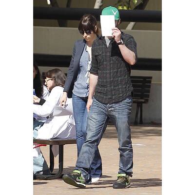 Jessica und Justin wirken ziemlich gestresst...