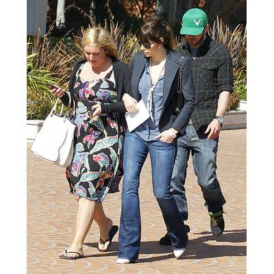 Jessica und Justin wirken ziemlich gestresst...