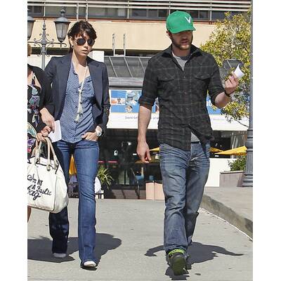 Jessica und Justin wirken ziemlich gestresst...