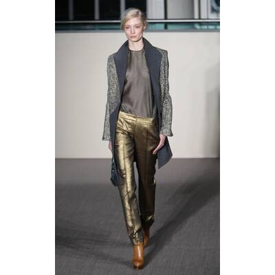 Metallic Looks vom Catwalk