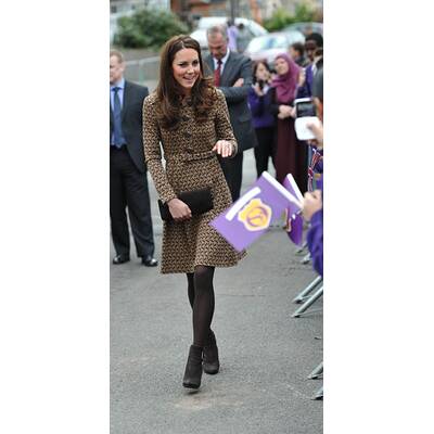 Herzogin Kate: Edler Auftritt in Grundschule