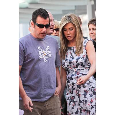 Ein Küsschen für Daddy – und eines für Justin   